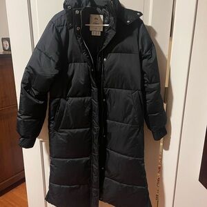 Abercrombie & Fitch Black Puffer Jacket
